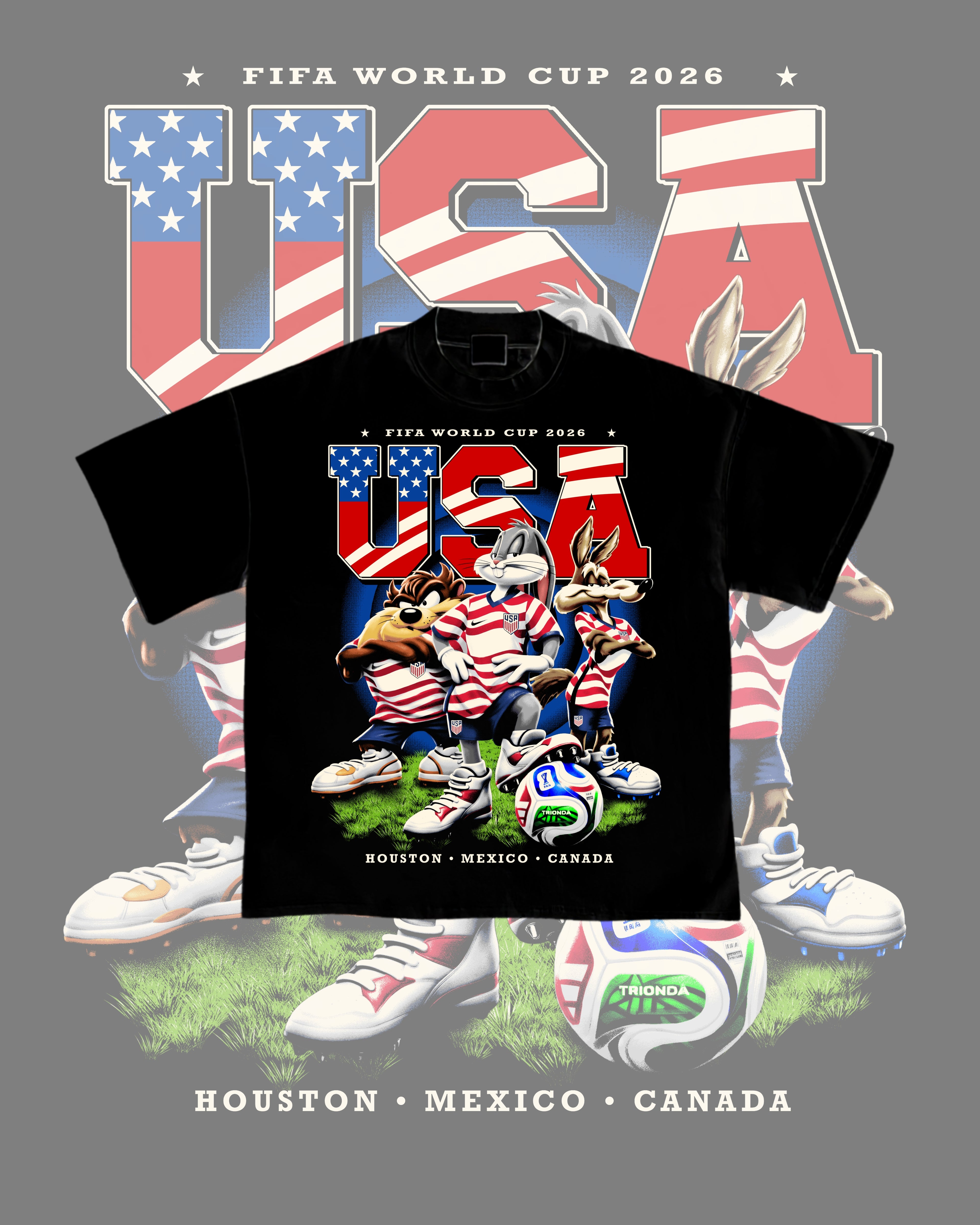 USA Soccer Characters